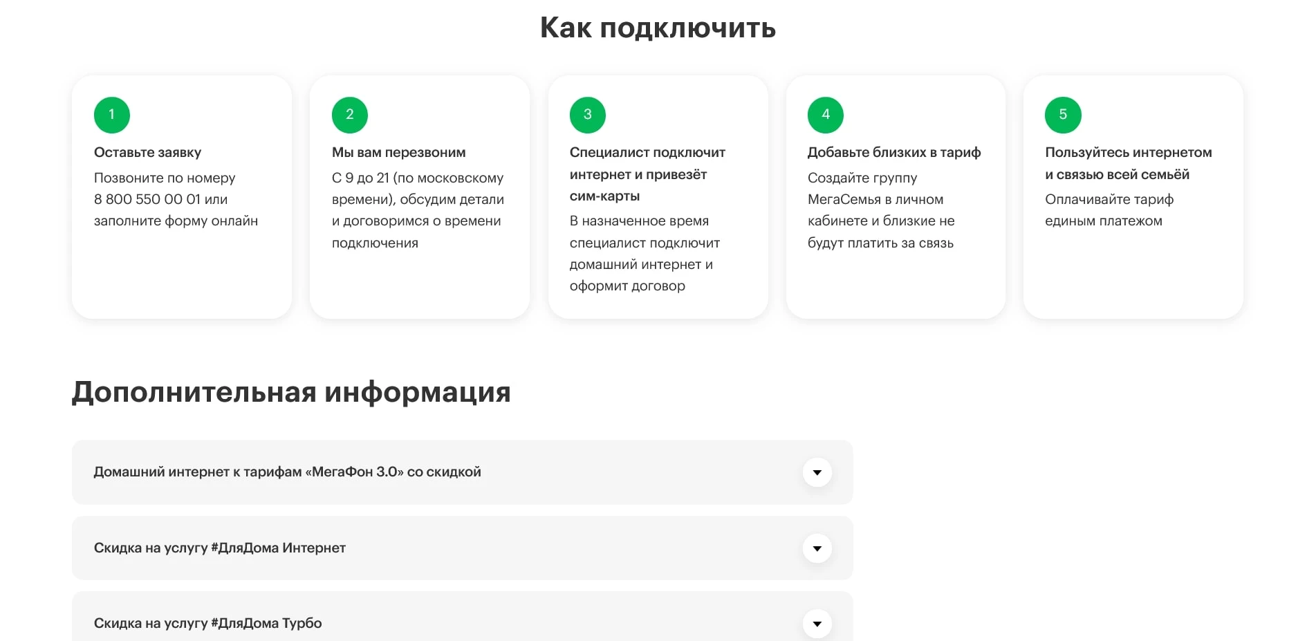 Мегафон сим карты