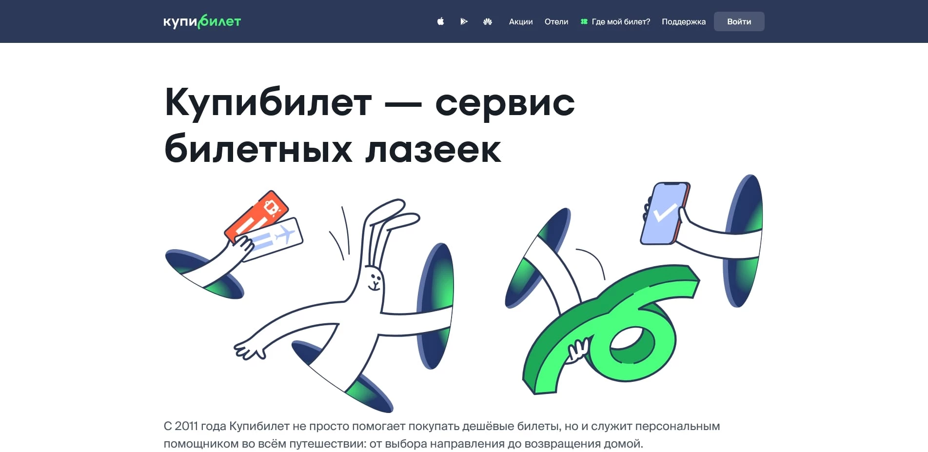 акции купибилет